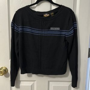 Harley-Davidson crop sweater